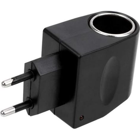 Adaptateur de convertisseur d'alimentation - 6W - 220V AC à 12V DC - Universel - Allume-cigare (1/4)