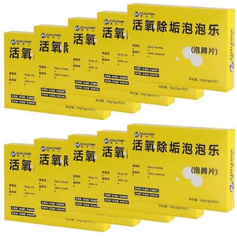 1/5/10 boîte Détachant pour thé Élimine les vieilles taches de thé Nettoyant efficace pour les taches de thé Meilleure vente Nettoyant pour tasses Comprimés effervescents détartrants Tendance (1/5)