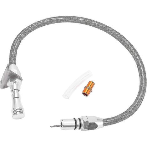 Jauge d'huile de transmission flexible de remplacement pour transmissions turbo GM SBC BBC Chevy TH400 TH350 (1/5)