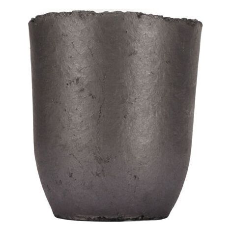 Creuset en graphite et carbure de silicium pour fonderie, idéal pour la fusion, le moulage et le raffinage de l'aluminium, de l'or, de l'argent, du cuivre, du fer et du zinc. 1 pièce. (1/5)