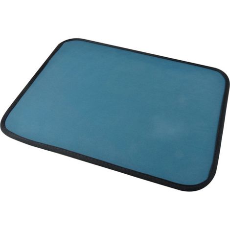 Tapis de Repas pour Chien & Chat "Antidérapant" 45cm Emeraude (1/2)