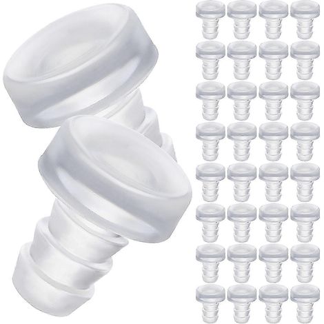 200 butoirs transparents en PVC anti-collision pour tables, portes et tiroirs de meubles (édition 0809) (1/5)