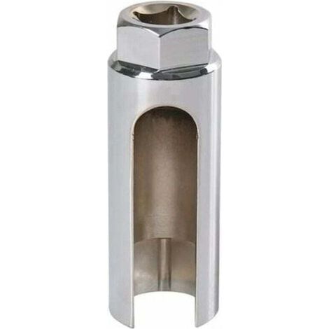 22mm Douille pour Sonde Lambda, Universel Douilles Sondes Lambda Clé à Douille de Retrait de Capteur de Voiture Outil de Douilles Sondes Lambda Outil d'Installation Spécial pour la Réparation-Crezuo