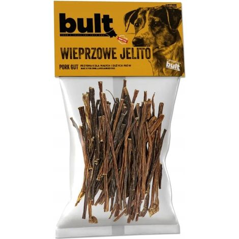 BULT masticable natural para perros, intestino delgado, cerdo, 100 g (1/4)