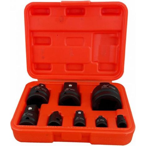 SET ADATTATORI RIDUTTORI 8PZ IMPATTO BUSSOLE PER PISTOLA ARIA COMPRESSA (1/2)