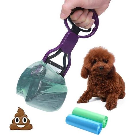 Pince de ramassage - Cinoton - Système de fixation de sac - Écologique - Léger - Pratique (1/4)