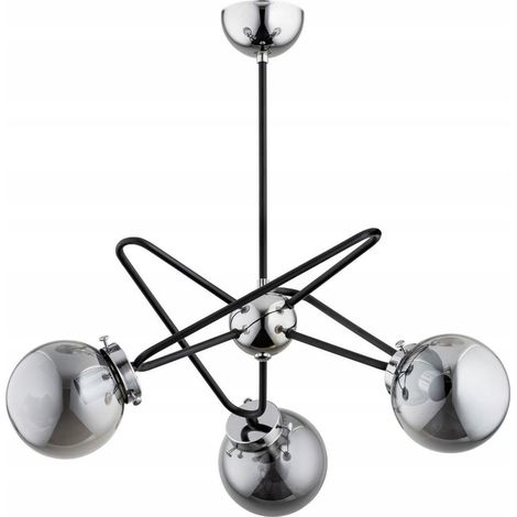 Lampe alfa sagito 27603 3x40W Metall Rauchglas (1/3)
