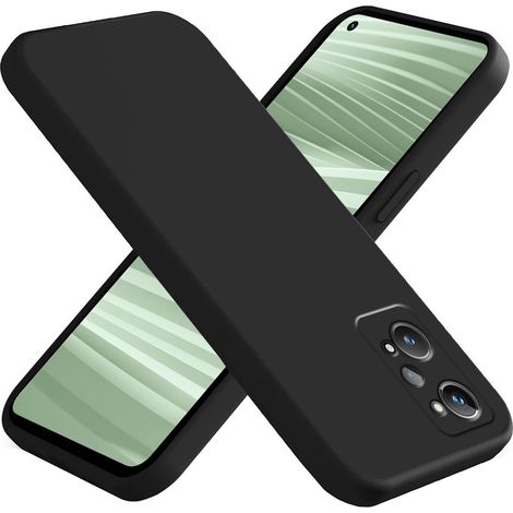 Schutzhülle für Realme GT 2 5G / GT Neo 2 / GT Neo 3T, Silikon Lite, schwarz (1/4)