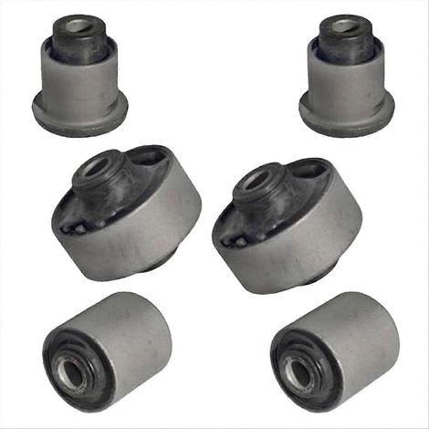 Kit de silentblocs intérieurs et extérieurs pour bras de suspension inférieur avant (Accord TL TSX) (1/5)