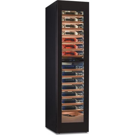 Cave à vin réfrigérée ventilée à double température pour 105 bouteilles Modèle SLIM WINE SW 105 2TB - KlimaItalia