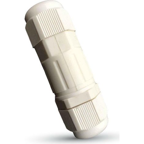 Bloque de unión impermeable IP68 - Polypropileno blanco - 3 cables - Accesorio del proyector