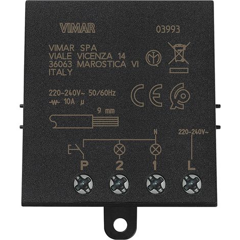 VIMAR - 03993 Modulo rele ad imp. 4 sequenze Quid 10A