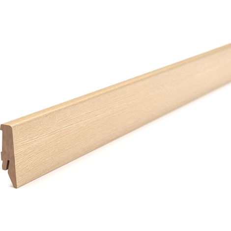 Classen Fußleiste 240 cm x 58 x 19 mm Eiche