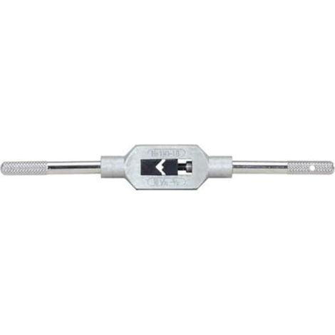 1 Tourne-à-gauche M3-M10, Acier, 180 mm, Outil de filetage, Usage industriel