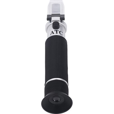 Réfractomètre d'eau salée pour l'élevage de poissons marins d'aquarium, appareil de mesure de la densité et de la salinité à double échelle, salinomètre optique 0-100 PPT et 1,000-1,070 avec ATC. (1/5)