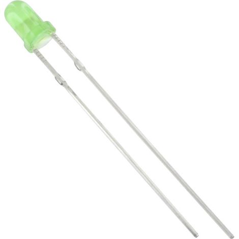 HuiYuan 3004G6D-EHB-S LED bedrahtet  Grün Rund 3 mm 175 mcd 60 ° 20 mA