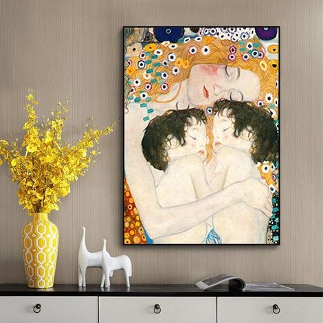 Lot de 2 Toiles Décoratives 20x30cm Sans Cadre Affiches Célèbres Tableaux Muraux pour Salon Salon Salon (1/5)