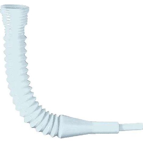 Bec verseur flexible 330mm à visser filetage 35mm en PVC translucide Broc Tuyau Bidon Remplissage Liquide Fluide Carburant Huile Transfert