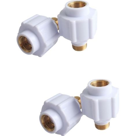 Accessoires de cloison murale électrique pour chauffe-eau 4 pièces, ensemble de protection contre les fuites en cuivre à isolation électrique renforcée, compatible avec les chauffe-eau