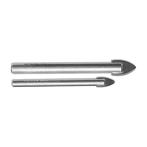 PUNTA TRAPANO X VETRO E CERAMICA 7547 WOKIN - MM 10 754710- 3 pezzi