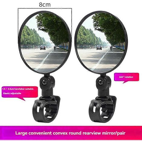 Accessoires de rétroviseurs grand angle HD pour véhicules électriques/vélos/motos (1 paire) ( ) (1/5)