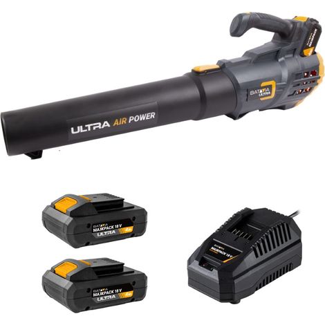 18V Maxxpack Ultra Akku-Laubbläser Set – Inklusive 2x 4,0Ah Akkus & Schnellladegerät (1/5)