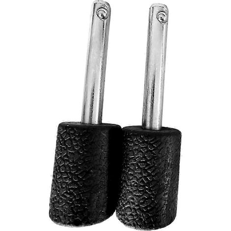 Lot de 2 butées pour Reformer Pilates, accessoires de gym, haute fiabilité, facile à utiliser, longueur 40 cm (1/5)