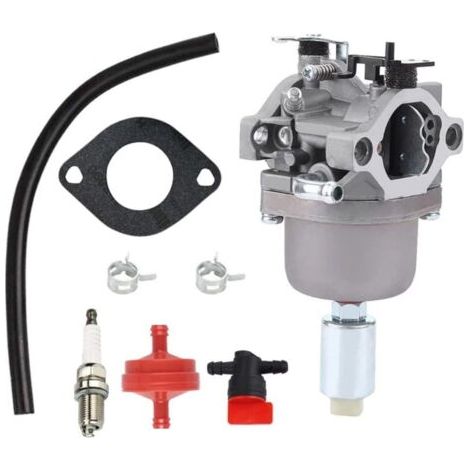 594593 kit de réglage carburateur avec filtre à carburant pour Briggs Stratton 591731 593514 697141/190 698445 699109/937 791858/888 792171 793224 790418 796109–794572 Carburateur (1/5)