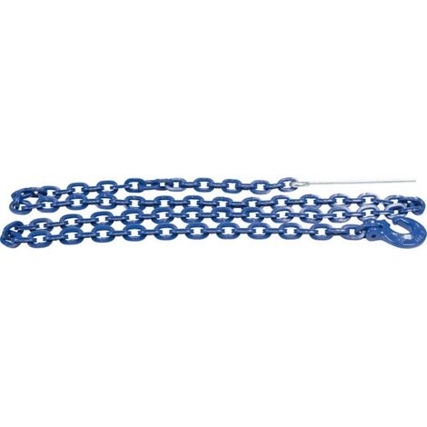 Catena Sling 8X2500Mm In Acciaio Blu