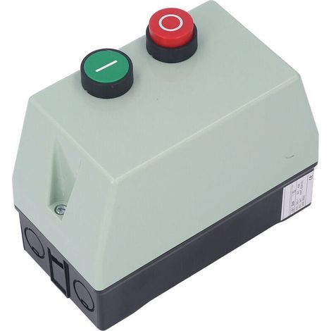 Avviatore magnetico impermeabile e ignifugo, scatola interruttore magnetico monofase 220V 230V trifase 380V 400V 9 13A (1/4)