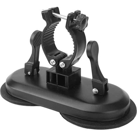 1 Support mural pour pistolet de massage, ventouse, hauteur réglable, accessoire mains libres, pour domicile et extérieur (1/5)