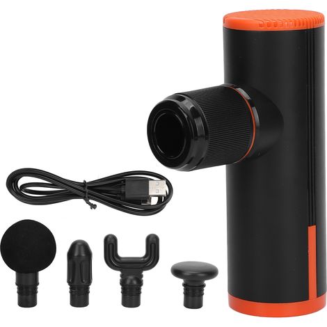 Pistolet de massage sans balais pour les fascias, mini bâton de massage électrique portable pour la relaxation musculaire, masseur à domicile (1/5)