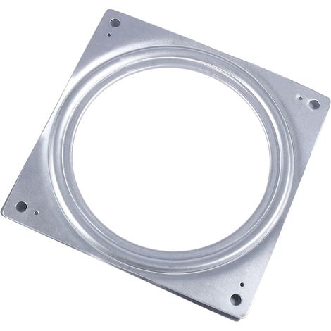 Placa pivotantă rotativă pentru hotel, QttvbTna, culoare argintiu, dimensiuni 155x155mm, set complet (1/2)