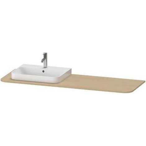 Duravit Happy D.2 Plus Konsole, 1600x550 mm, 1 Auschnitt links,