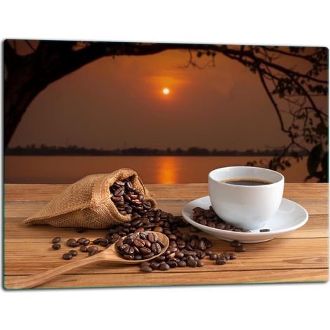 Glasschneidebrett 52x40 Kaffee (1/5)