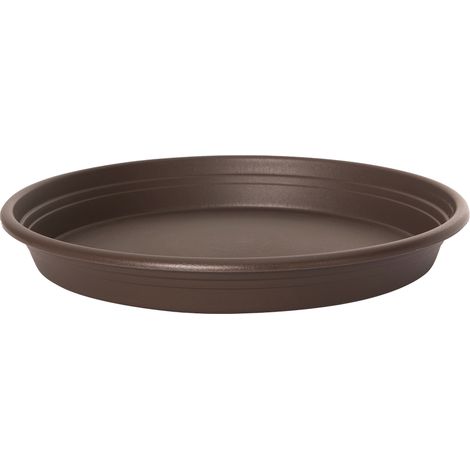Florus Universal Saucer Round 10 Brown Sottovaso Rotondo