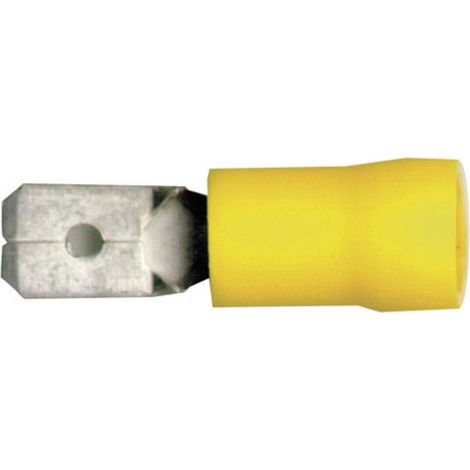Vogt Verbindungstechnik 3912 Flachstecker Steckbreite: 6.3 mm Steckdicke: 0.8 mm 180 ° Teilisoliert (1/2)