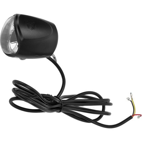 Phare avant LED 2 en 1 24V-80V avec avertisseur pour VAE, éclairage puissant vélo électrique tout-terrain (1/5)