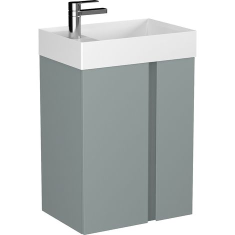 Mueble de baño UNIQ 49 x 34,5 x 63 cm en varios colores - Color: Verde (1/5)