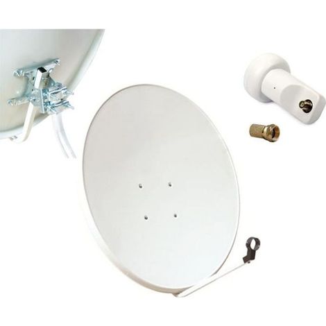 Parabole 80 CM - Golden media - LNB Universelle - Satellite - TNT - 0,1dB