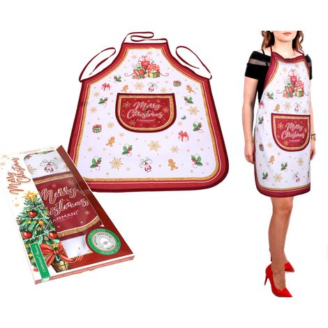 Delantal de cocina navideño PARA cocinar carmani (1/3)