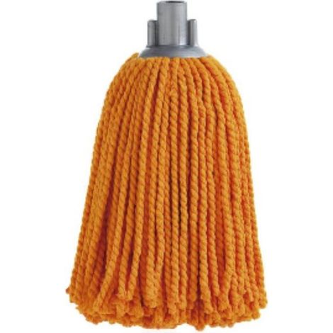FPLUS fregona microfibra 160 g , Recambio fregona MICROFIBRA MAYA naranja 160 grs.