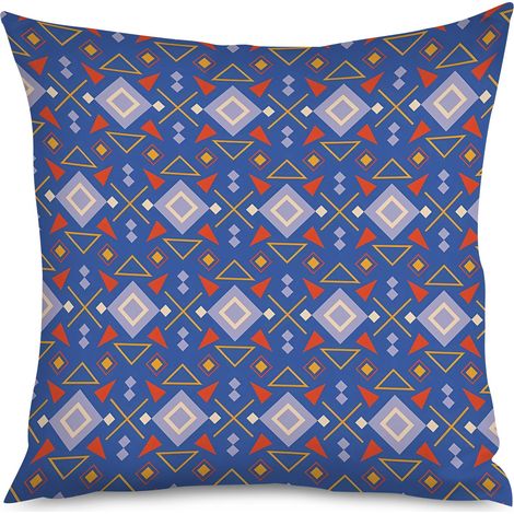 Housse de Coussin décoratif motifs tressés, ethnique (1/5)