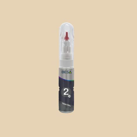 Stylo retouche peinture Ivoire Clair RAL 1015 Brillant