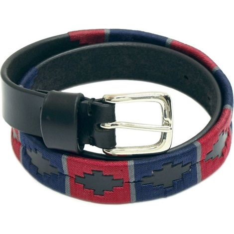 65 cm, Nero: Ceinture d'équitation en cuir de selle Couverture en cuir noir avec passepoil coloré de 26 mm de haut