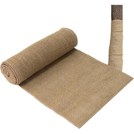 Protection pour tronc d arbre protection contre le gel toile de jute pour (1/4)