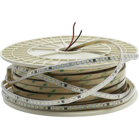 IluminaShop - Tira de LED 850W 220VAC SMD2835 110LED/m 17W/m IP65 Sin Rectificador (50 metros)  Blanco Calido 2700K