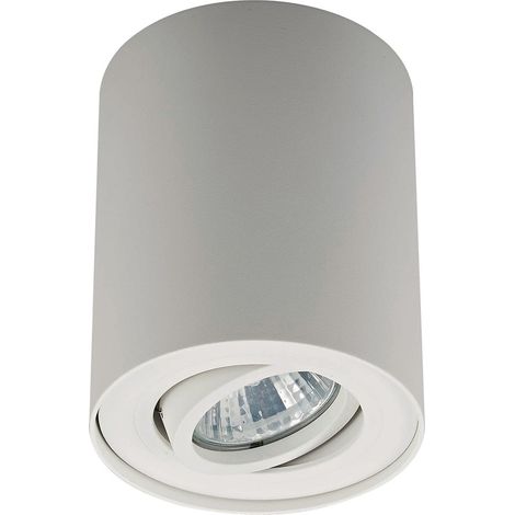 Spot plafond blanc orientable 1xGU10 50W Rondoc SL (1/2)