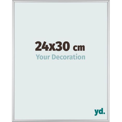 yd. - Cadre photo 24x30 - Argent Mat - Aluminium - Kent