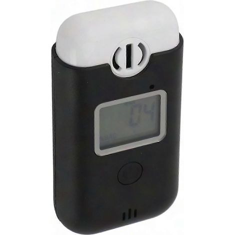 Éthylotest Portable Professionnel Haute Précision Sensible Écran LCD Numérique Mini Détecteur d'Alcool pour Fête Maison (1/5)